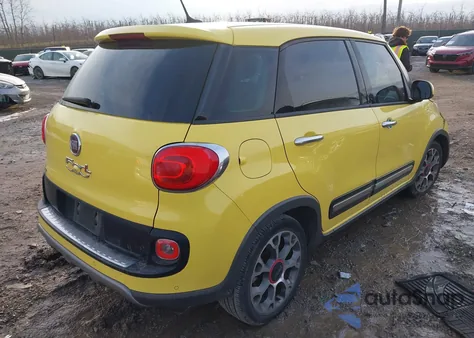 2014 Fiat 500L Trekking из США, поврежденный, VIN ZFBCFADH4EZ004804